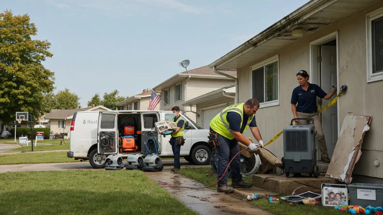 Water Damage Restoration in Pleasant Hill, OH near me